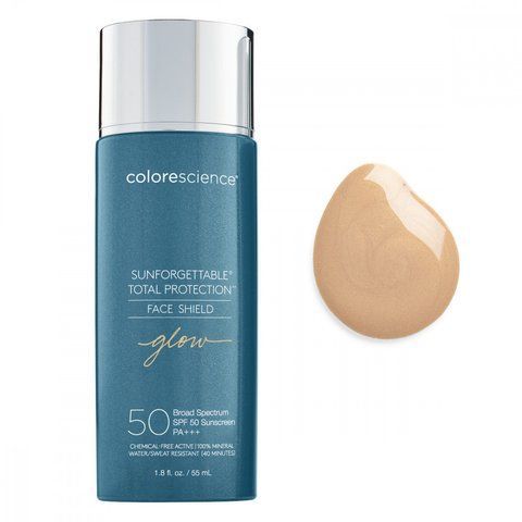 Сolorescience Sunforgettable Total Protection Face Shield Glow SPF 50 - Сонцезахисний крем для обличчя з ефектом сяйва 55ml 00000341 фото